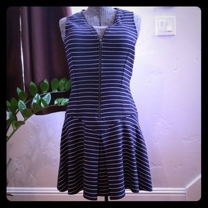 Theory zip front dress